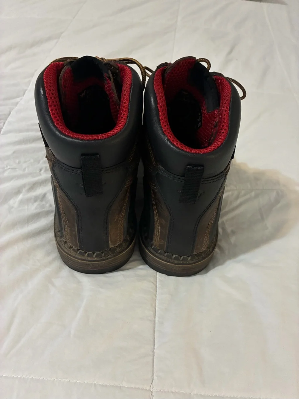 Irish Setter lace up steel toe work boots size 11  #83688